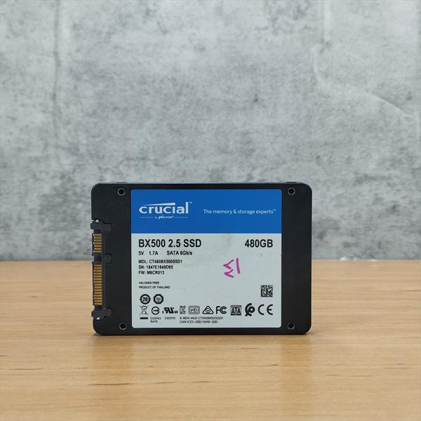 اس اس دی SSD - برند کروشیال CRUCIAL - ظرفیت 480GB - استوک