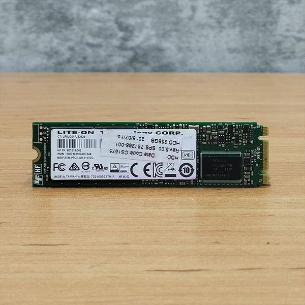 اس اس دی M.2 برند متفرقه اورجینال -  2280mm - ظرفیت 256GB - استوک