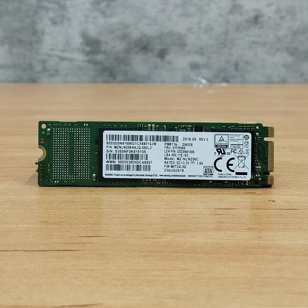 اس  اس دی M.2 برند سامسونگ - 2280mm - ظرفیت 256GB - استوک 