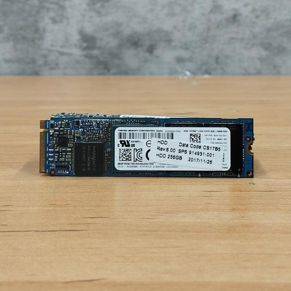 اس اس دی M.2 برند توشیبا - NVME 2280mm - ظرفیت 256GB - استوک