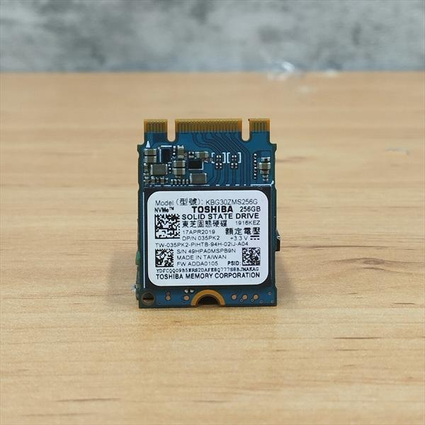 اس اس دی M.2 برند توشیبا -  2230mm - ظرفیت 256GB - استوک 