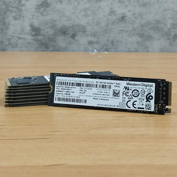 اس اس دی M.2 برند وسترن - NVME 2280mm - ظرفیت 256GB - استوک 