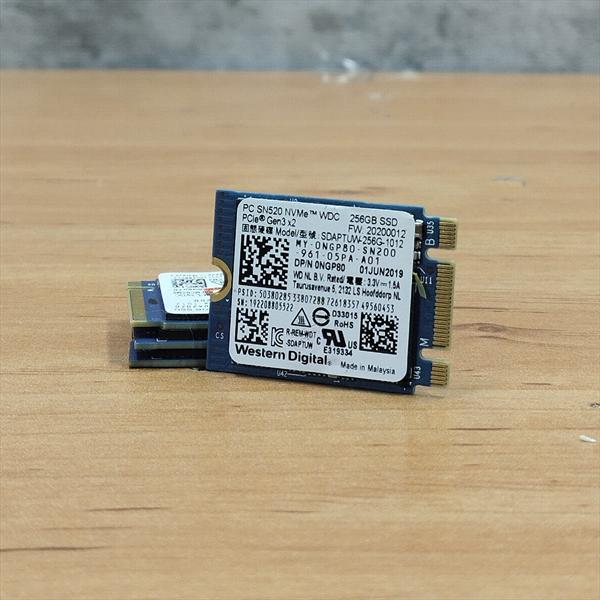 اس اس دی M.2 برند وسترن -  2230mm - ظرفیت 256GB - استوک 