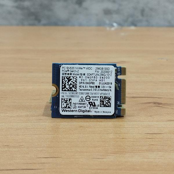 اس اس دی M.2 برند وسترن -  2230mm - ظرفیت 256GB - استوک 