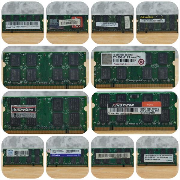 رم لپ تاپ برند متفرقه RAM  LAPTOP DDR2 800MHz 2GB - استوک
