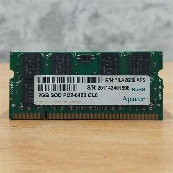 رم لپ تاپ برند متفرقه RAM  LAPTOP DDR2 800MHz 2GB - استوک