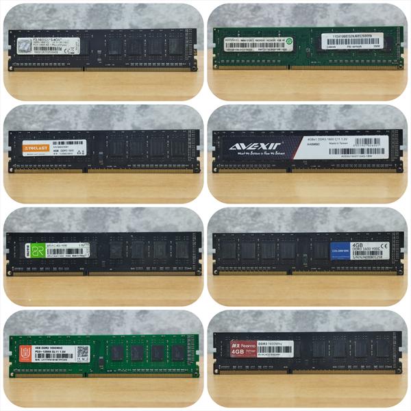 رم دسکتاپ برند متفرقه RAM DESKTOP DDR3 1600MHz 4GB - استوک