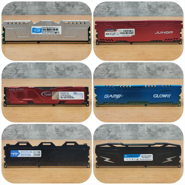 رم دسکتاپ برند متفرقه RAM DESKTOP DDR3 1600MHz 8GB هیت سینک 