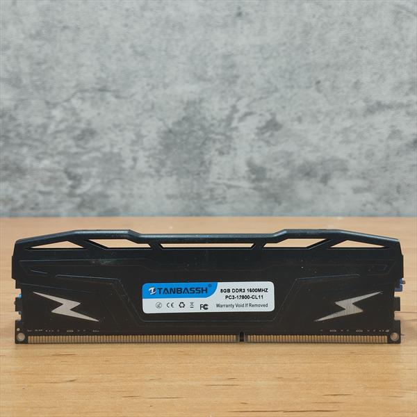 رم دسکتاپ برند متفرقه RAM DESKTOP DDR3 1600MHz 8GB هیت سینک دار- استوک