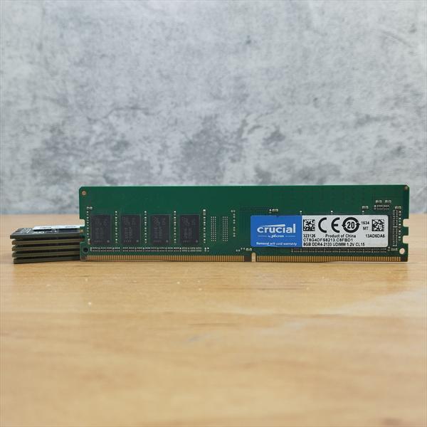 رم دسکتاپ برند کروشیال RAM  DESKTOP CRUCIAL DDR4 2133MHz 8GB