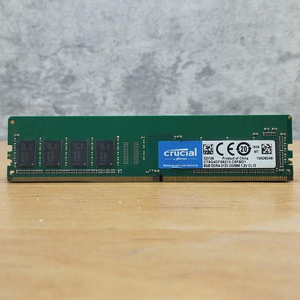 رم دسکتاپ برند کروشیال RAM  DESKTOP CRUCIAL DDR4 2133MHz 8GB - استوک