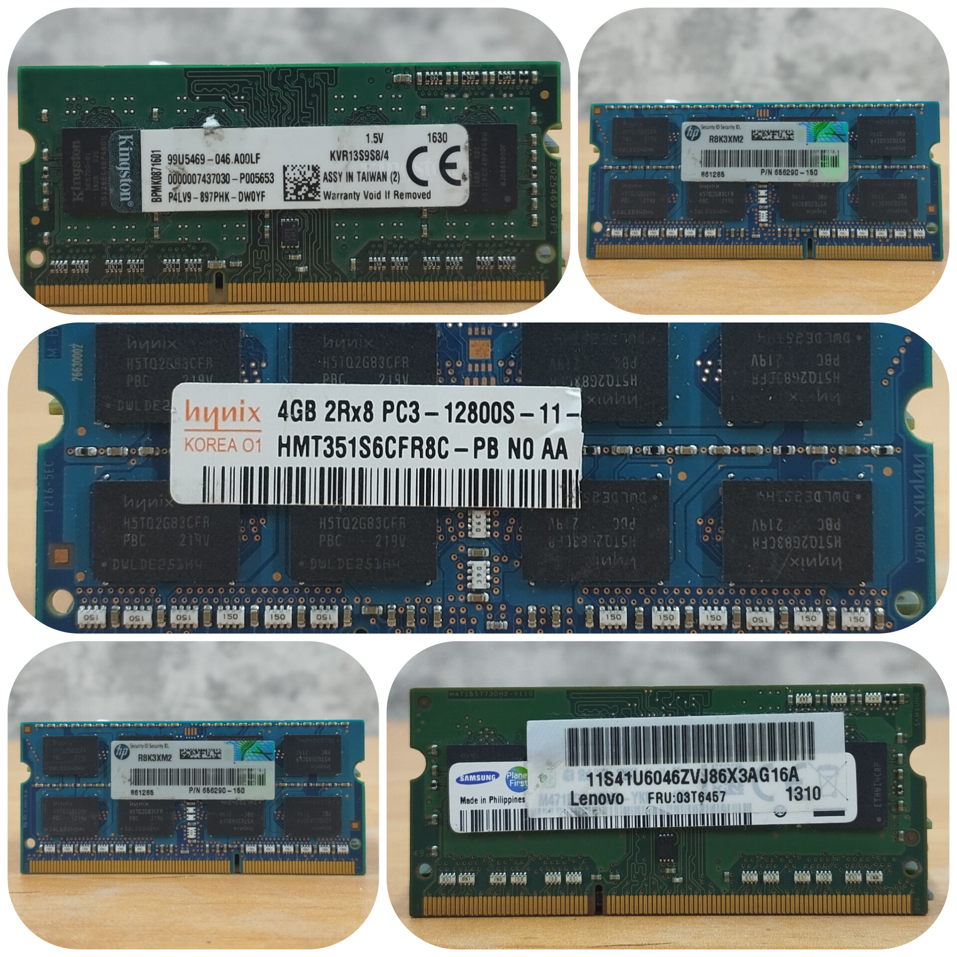 رم لپ تاپ برند متفرقه اورجینال RAM LAPTOP (PC3L) DDR3 1600MH