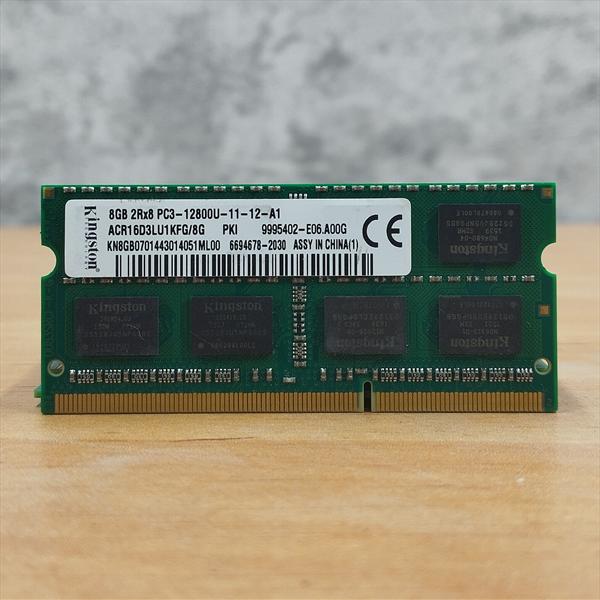رم لپ تاپ برند کینگستون RAM LAPTOP KINGSTON DDR3 1600MHz 8GB - استوک