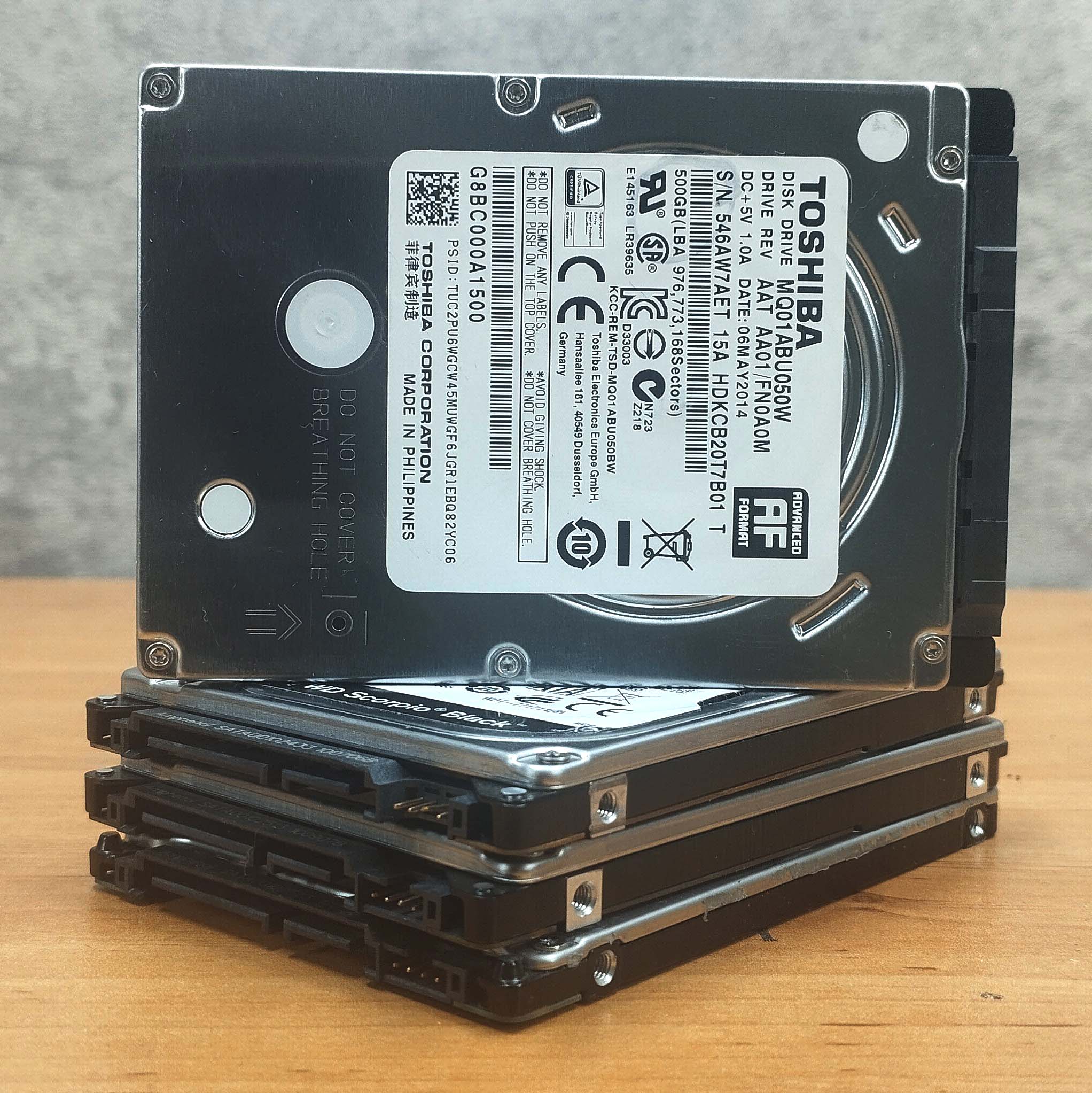 هارد لپ تاپ برند توشیبا HDD LAPTOP TOSHIBA 500GB - - استوک (