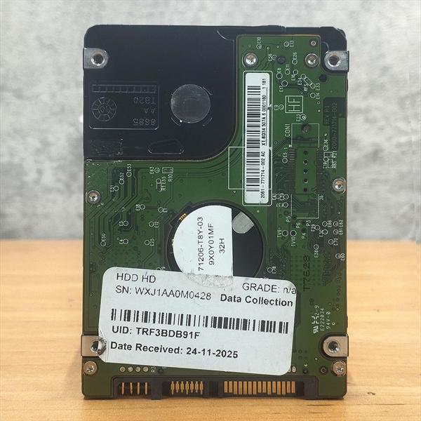 هارد لپ تاپ برند وسترن HDD LAPTOP WESTERN 500GB - استوک (سلامت 95 به بالا)