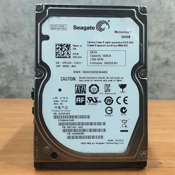 هارد لپ تاپ  برند متفرقه اورجینال HDD LAPTOP ORGINAL 500GB - استوک (سلامت 95 به بالا)