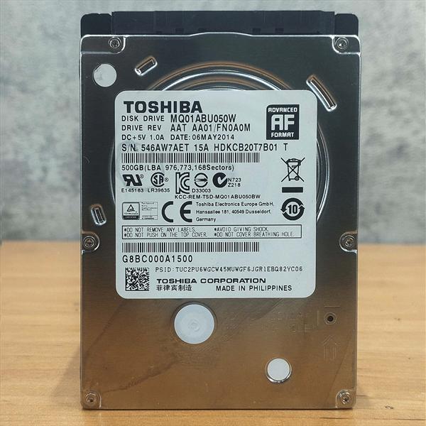 هارد لپ تاپ  برند متفرقه اورجینال HDD LAPTOP ORGINAL 500GB - استوک (سلامت 95 به بالا)
