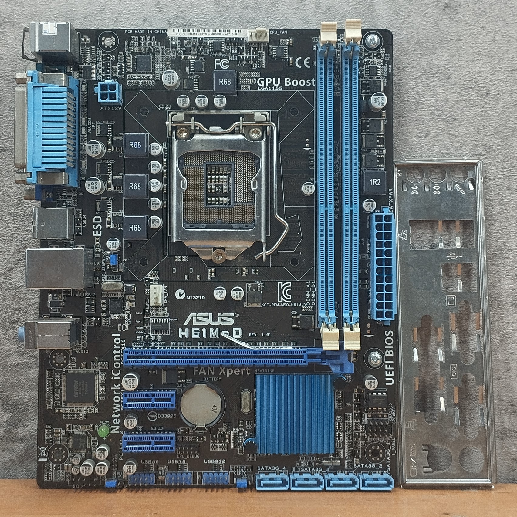 مادربرد ایسوس مدل ASUS H61 / DDR3 - استوک