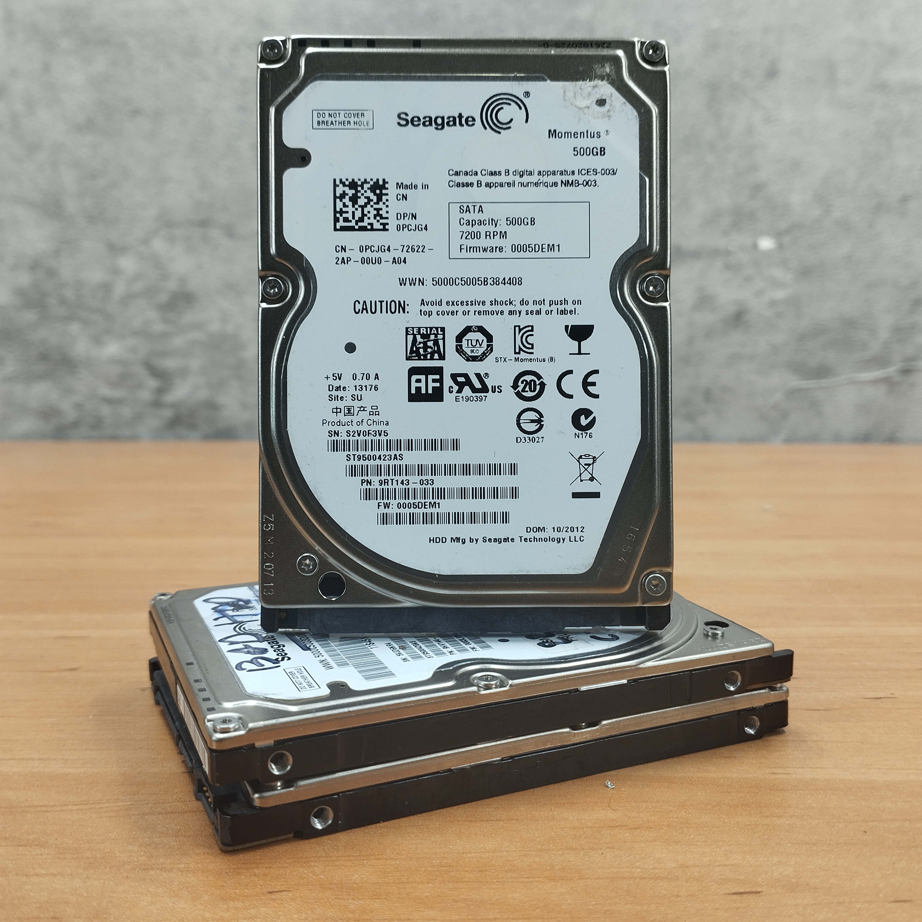 هارد لپ تاپ برند سیگیت  HDD LAPTOP SEAGATE  500GB  - استوک (