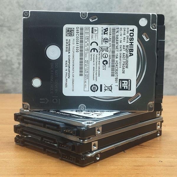 هارد لپ تاپ برند توشیبا مدل  HDD LAPTOP TOSHIBA - MQ01ABU050W ظرفیت 500گیگابایت - استوک (سلامت 95 به بالا)