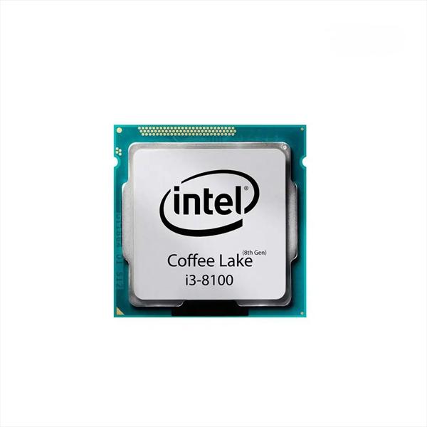 پردازنده اینتل بدون باکس CPU INTEL Core i3-8100 -استوک