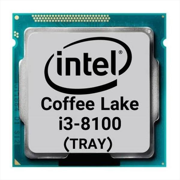 پردازنده اینتل بدون باکس CPU INTEL Core i3-8100 -استوک